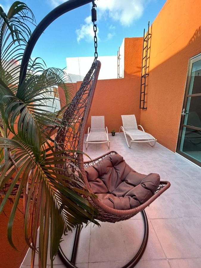 Ferienwohnung Casa Spa Palmeras - Habitacion Privada Cancún Exterior foto
